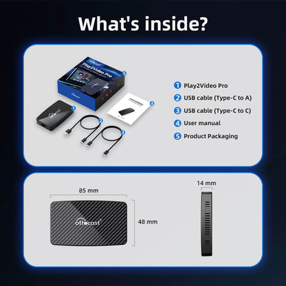 OTTOCAST PLAY2VIDEO PRO ADAPTER